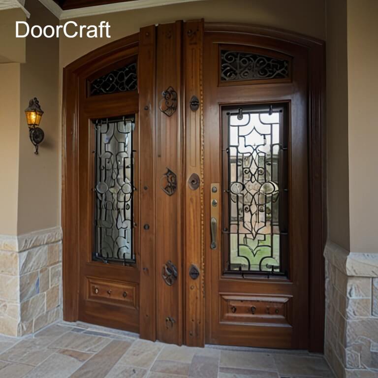 Elegant Wooden Door